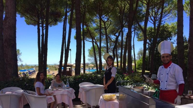 Beau Rivage Pineta - Restoran