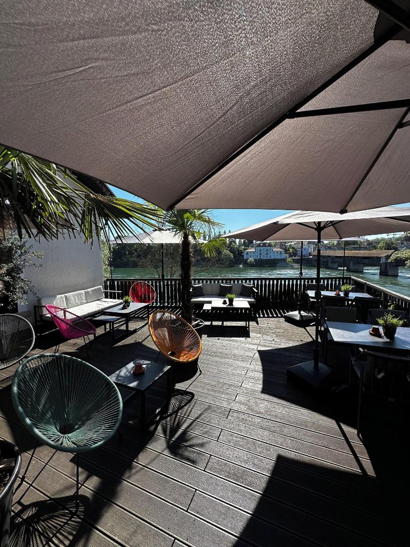 Hotel Goldener Knopf - Teras