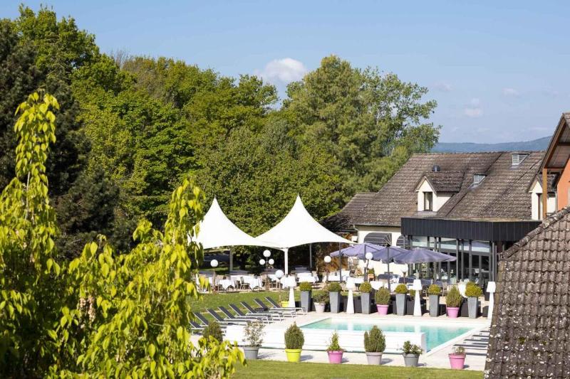 Logis Le Dracy Hôtel & spa - Lobi