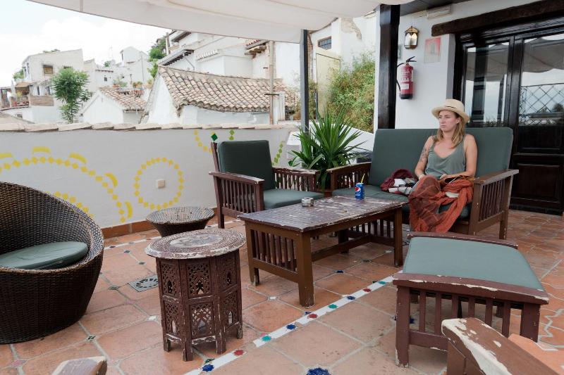 Oasis Backpackers Hostel Granada - Teras