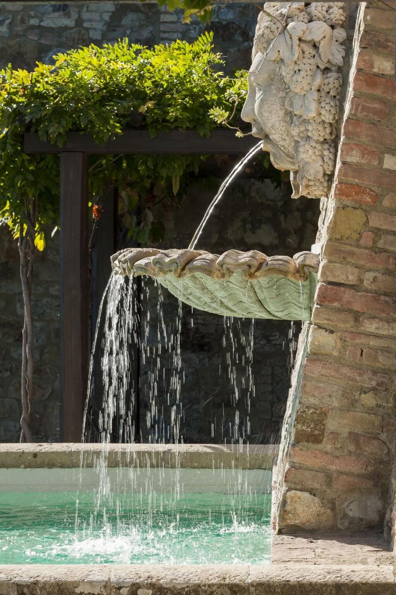Castello Banfi - Teras