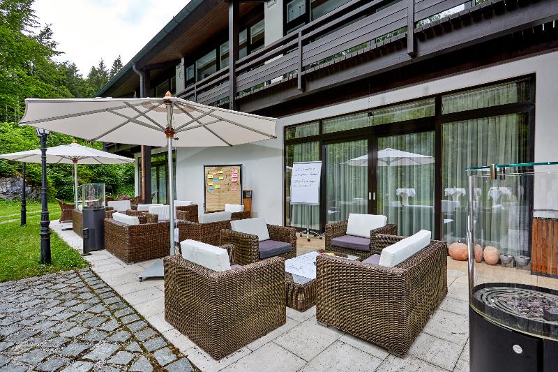 Hotel Am Badersee - Teras