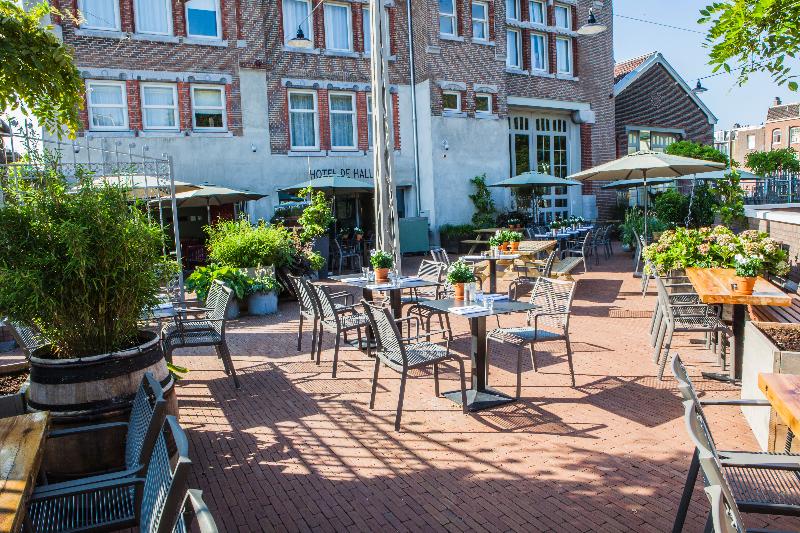 Hotel De Hallen - Teras