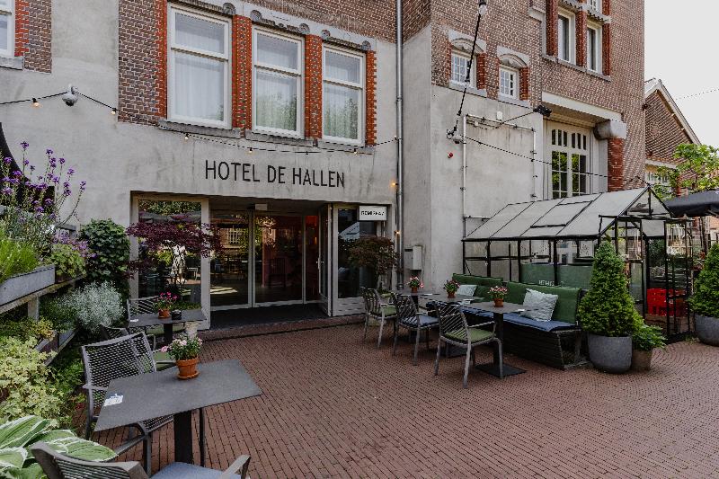 Hotel De Hallen - Teras