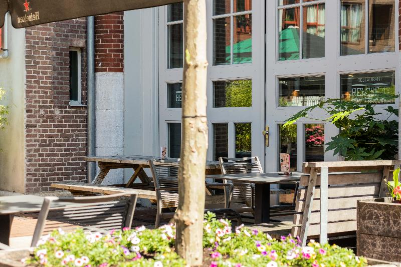Hotel De Hallen - Teras