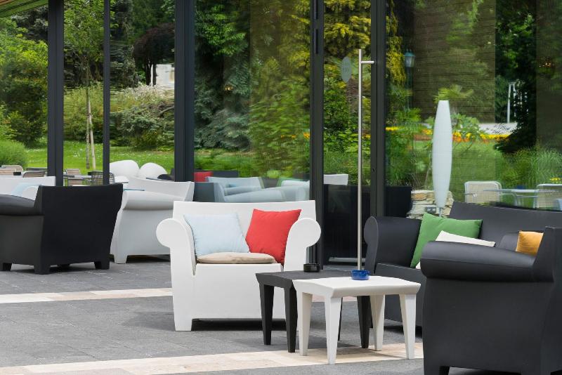 At the Park Hotel - Teras