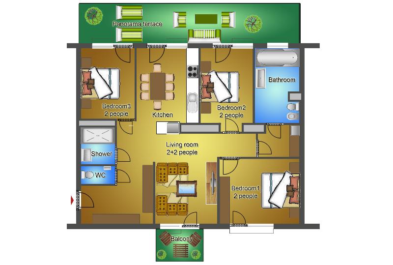 Sun Resort Apartments - Oda