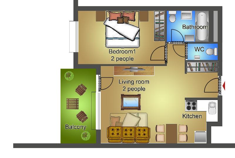 Sun Resort Apartments - Oda
