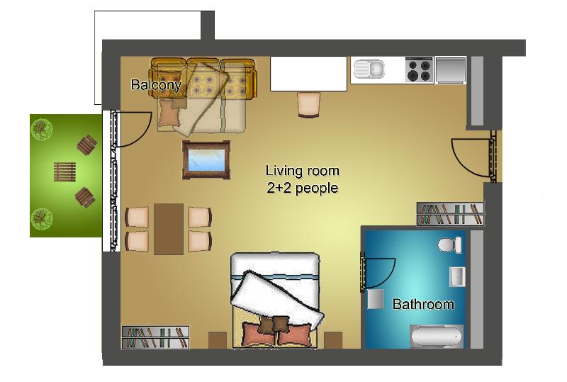 Sun Resort Apartments - Oda
