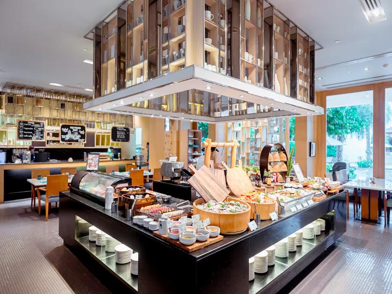 Hilton Bangkok Suvarnabhumi Golf Resort & Spa - Restoran