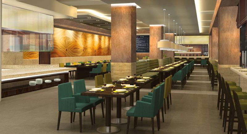 DoubleTree by Hilton Hotel & Residences Dubai Al B - Restoran