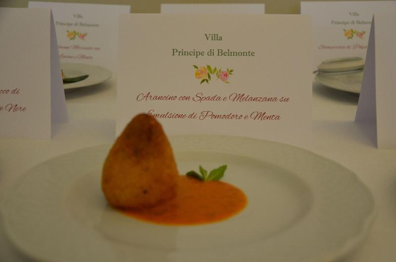Villa Principe Di Belmonte - Restoran