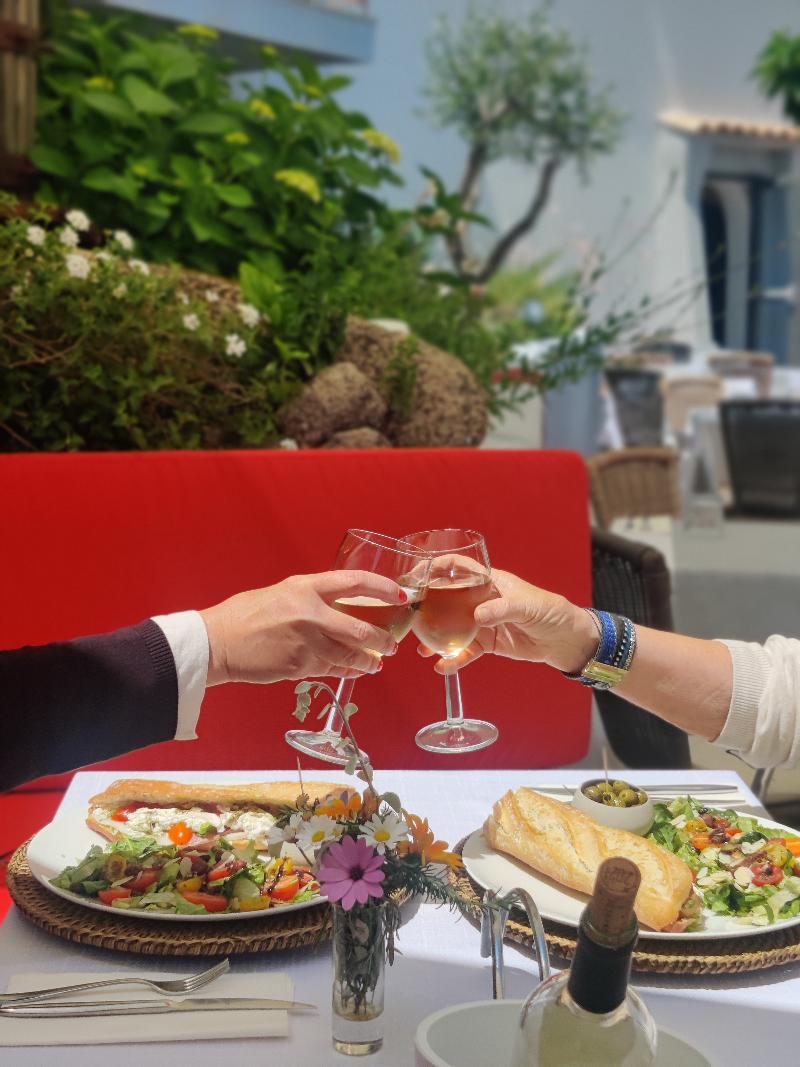 Le Roc e Fiori Hotel - Restoran