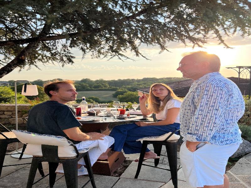 Chateau Edward Ier - Teras