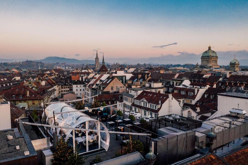 Hotel Schweizerhof Bern & Spa - Teras