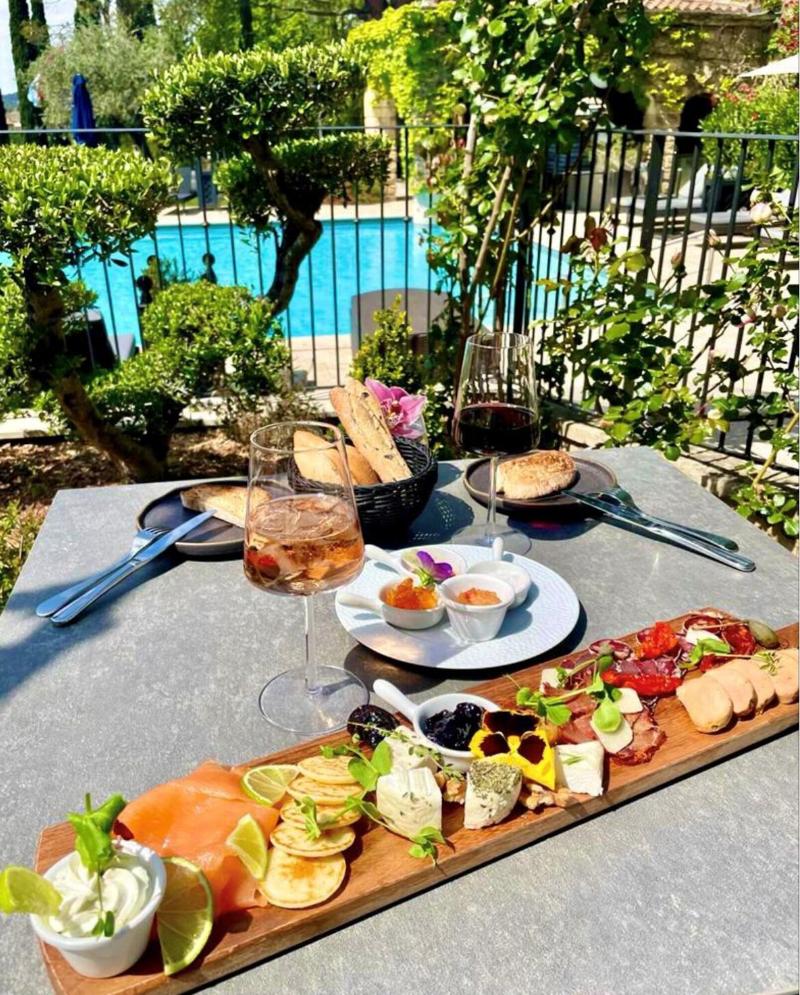 Hotel Le Vallon de Valrugues Spa - Restoran