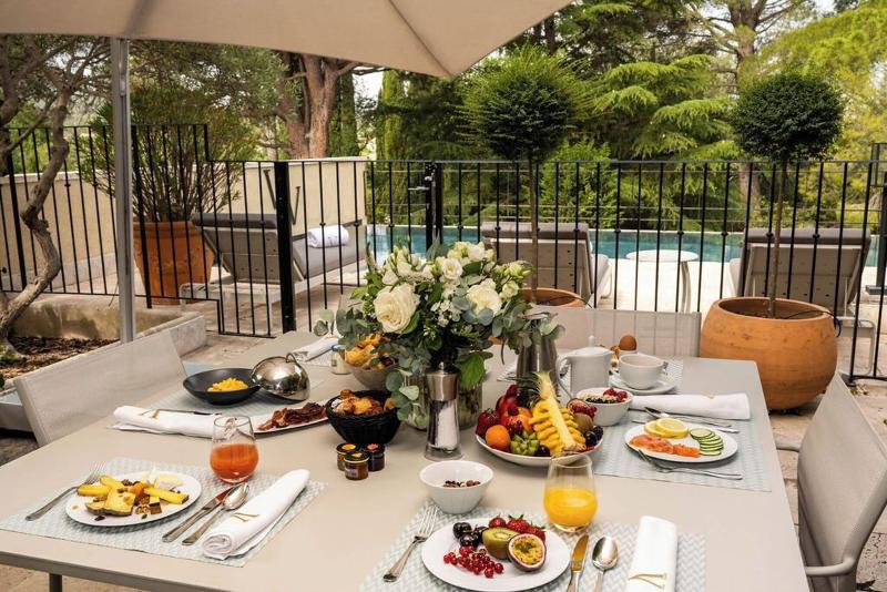Hotel Le Vallon de Valrugues Spa - Teras