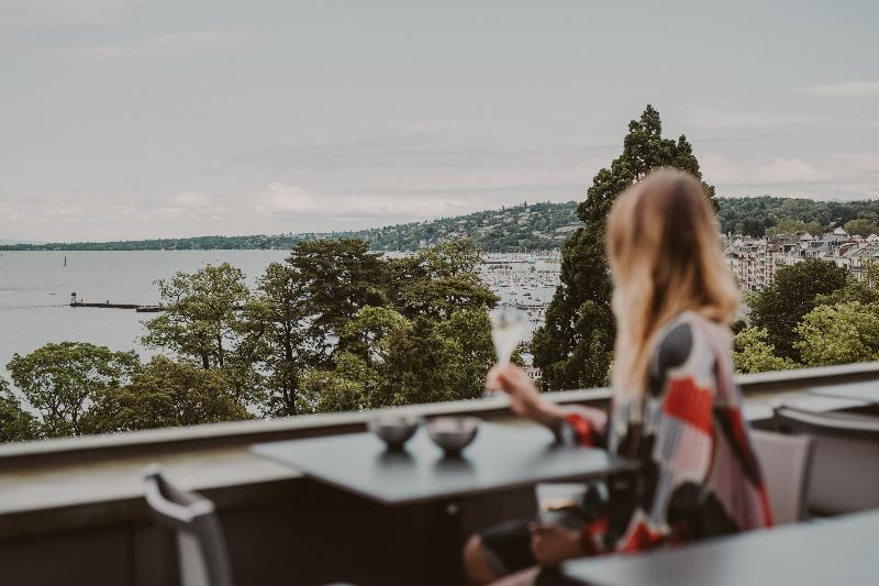 Hotel Metropole Geneve - Teras
