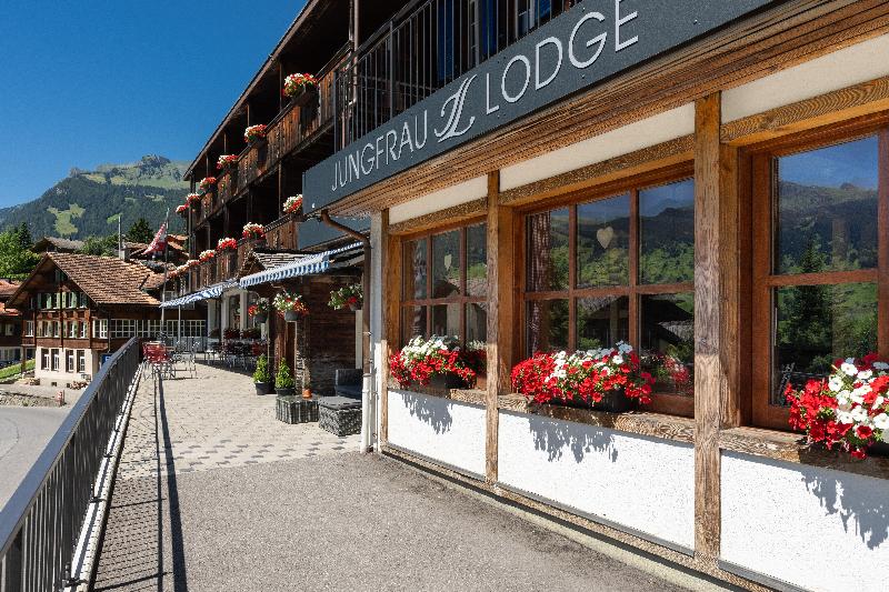 Jungfrau Lodge Swiss Mountain - Teras