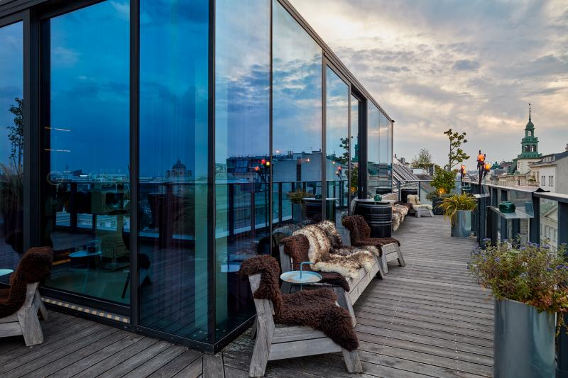 25hours Hotel Vienna at Museums Quartier - Teras