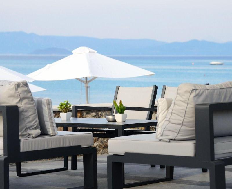 Ostria Sea Side Hotel - Teras