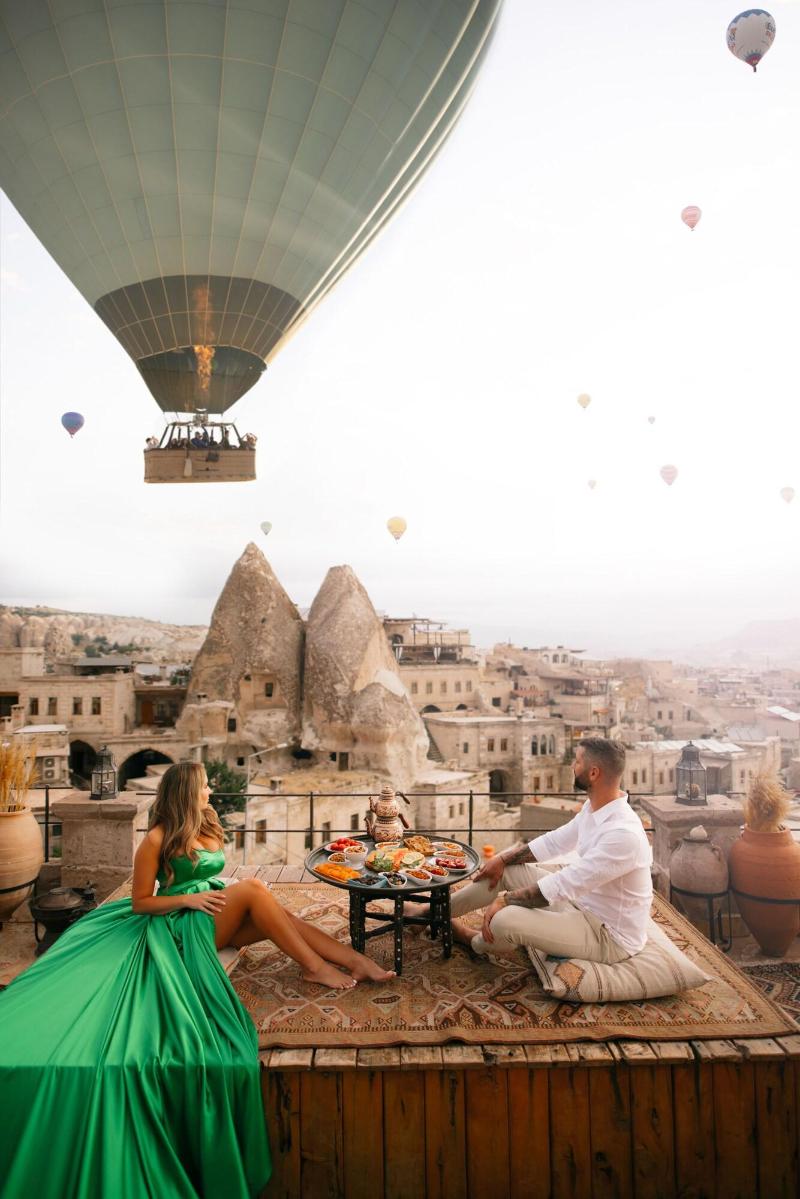 Sultan Cave Suites - Teras