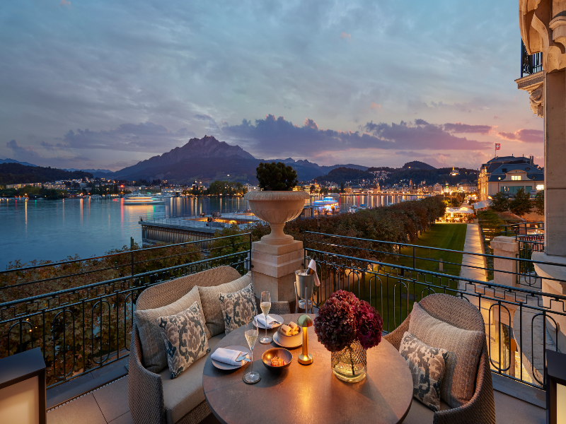 Mandarin Oriental Palace Luzern - Teras