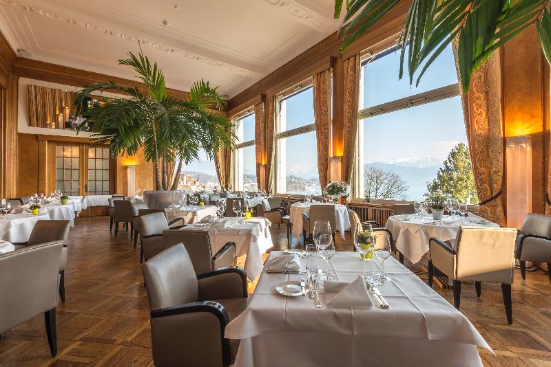 Art Deco Hotel Montana - Restoran