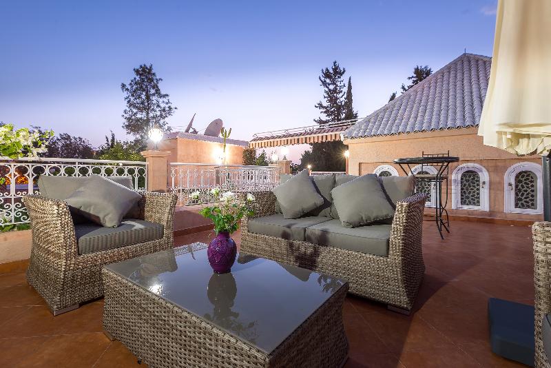 Hivernage Secret Suites & Garden - Teras