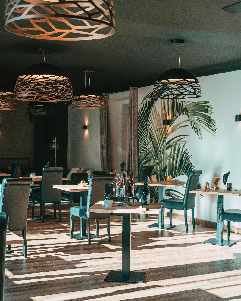 Hotel Aux Berges De L'Aveyron - Restoran