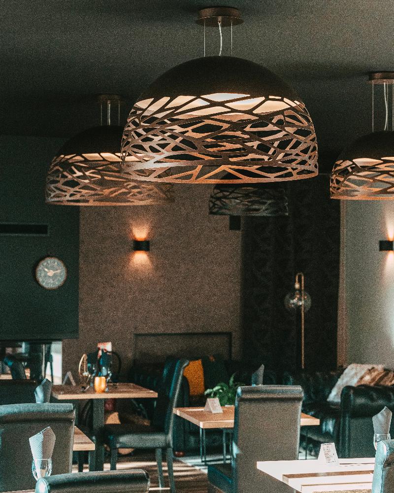 Hotel Aux Berges De L'Aveyron - Restoran