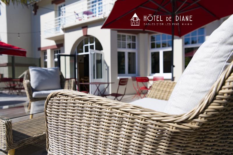 Hotel De Diane - Teras