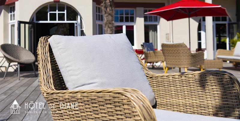 Hotel De Diane - Teras