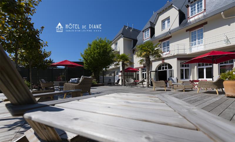 Hotel De Diane - Teras