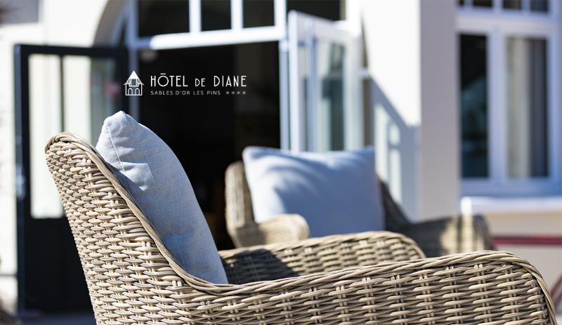 Hotel De Diane - Teras