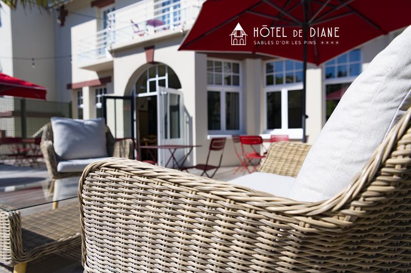Hotel De Diane - Teras