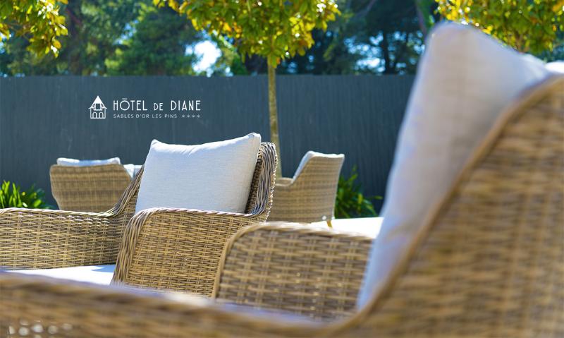 Hotel De Diane - Teras