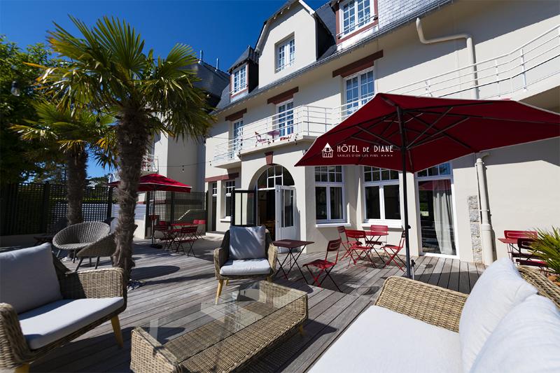 Hotel De Diane - Teras