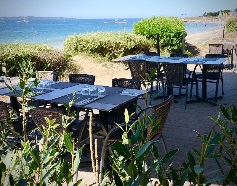 Hôtel-Restaurant Les Mouettes - Teras