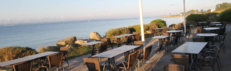 Hôtel-Restaurant Les Mouettes - Teras