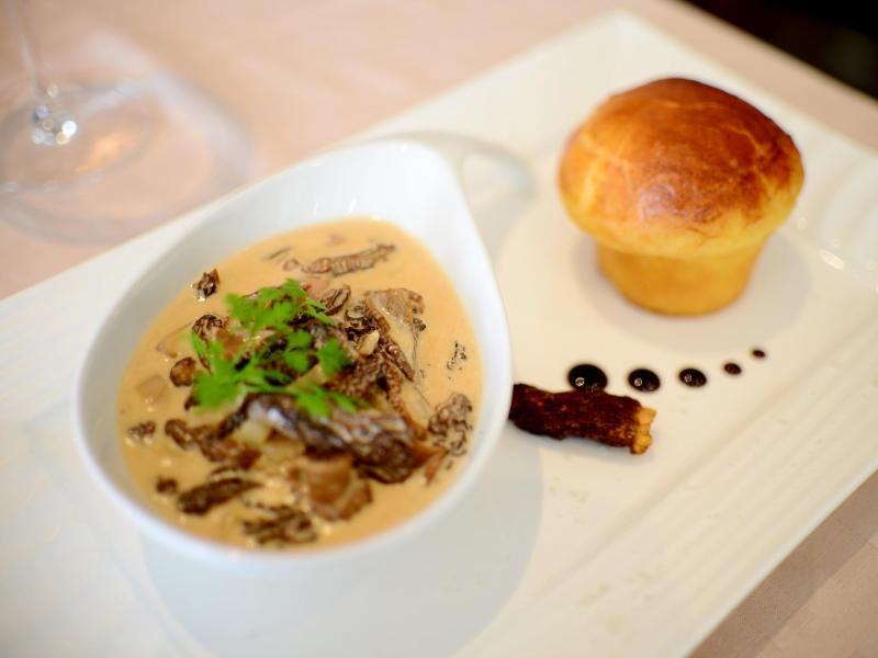 Logis Grand Hôtel Des Bains - Restoran