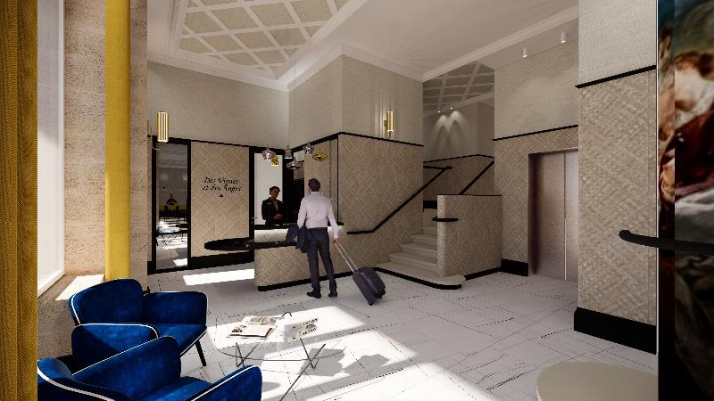 Best Western Premier Hotel des Vignes et des Anges - Lobi
