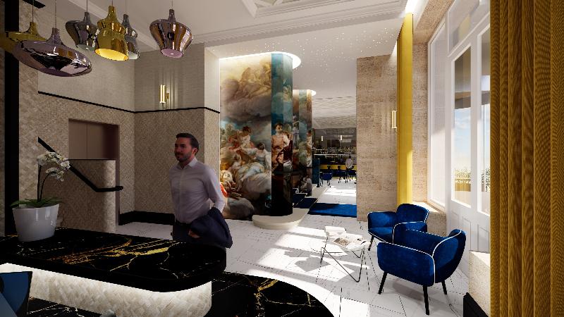 Best Western Premier Hotel des Vignes et des Anges - Lobi