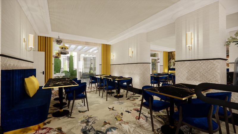 Best Western Premier Hotel des Vignes et des Anges - Restoran