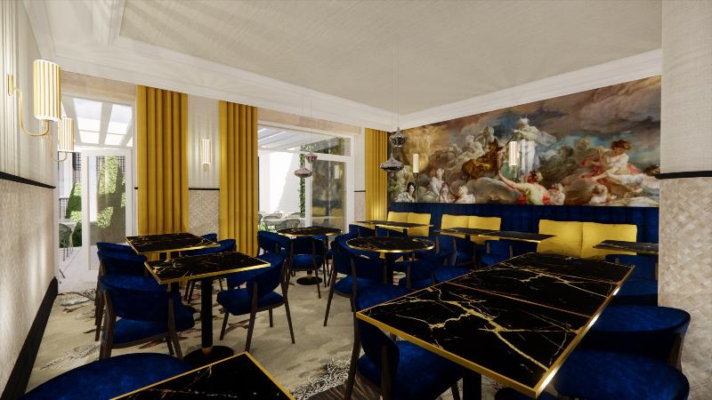 Best Western Premier Hotel des Vignes et des Anges - Restoran