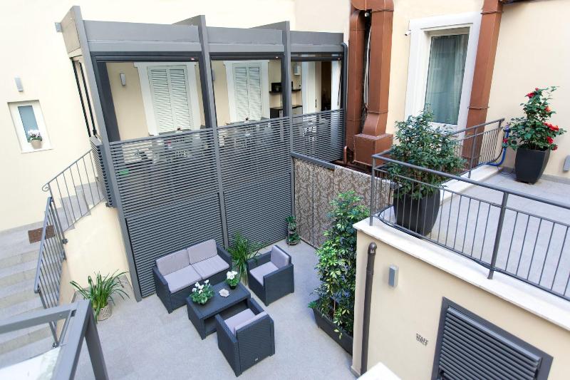 Quirinale Luxury Rooms - Teras