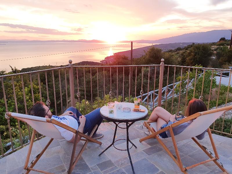 Lagou Raxi Country Hotel - Teras