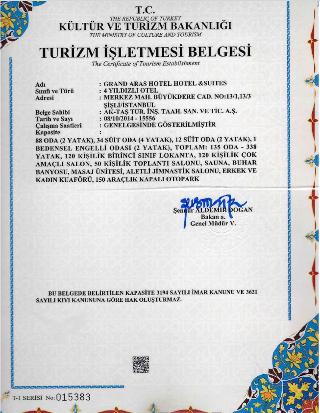 Grand Aras Hotel & Suites otel fotoğrafı