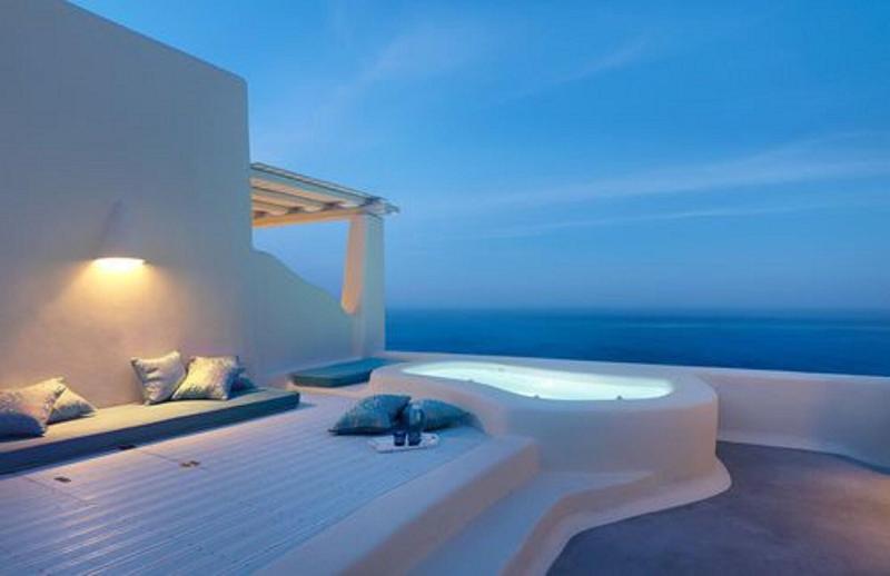 Dome Resort Santorin - Teras