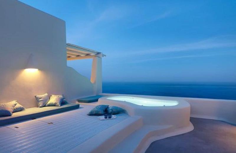 Dome Resort Santorin - Teras